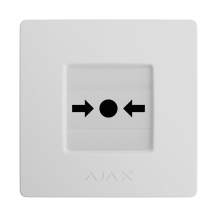 Ajax Manual Call Point (Blanc)