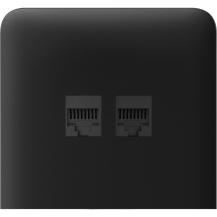 Ajax SideCover (LAN) Noir vertical