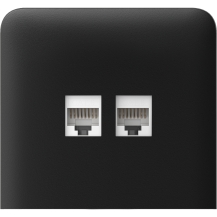 Ajax SideCover (LAN) Noir vertical