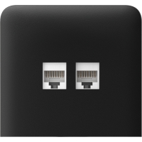 Ajax SideCover (LAN) Noir vertical