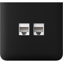Ajax SideCover (LAN) Noir vertical