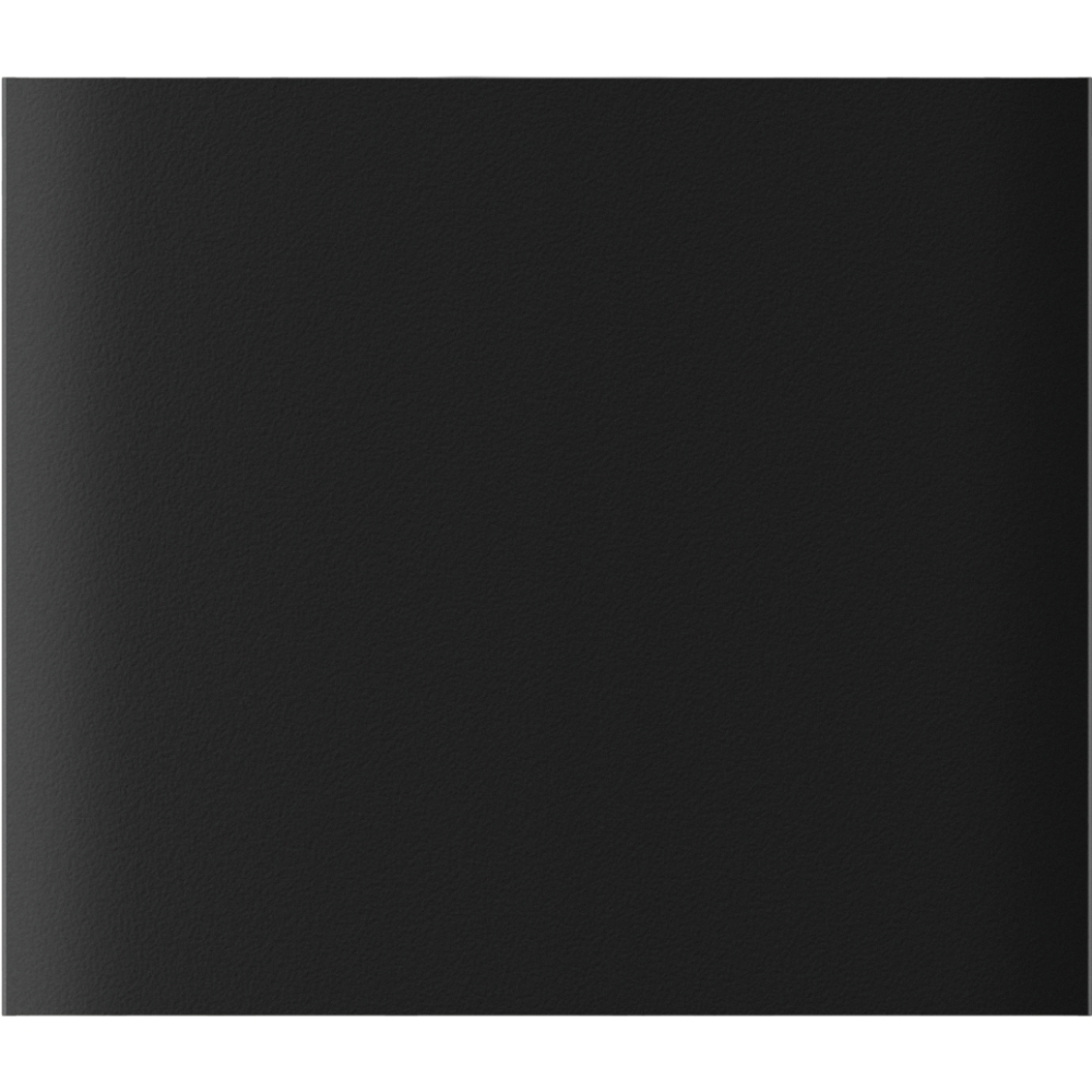 Ajax CenterButton (1-gang/2-way) Noir Vertical