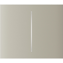 Ajax CenterButton (2-gang) ivory Vertical