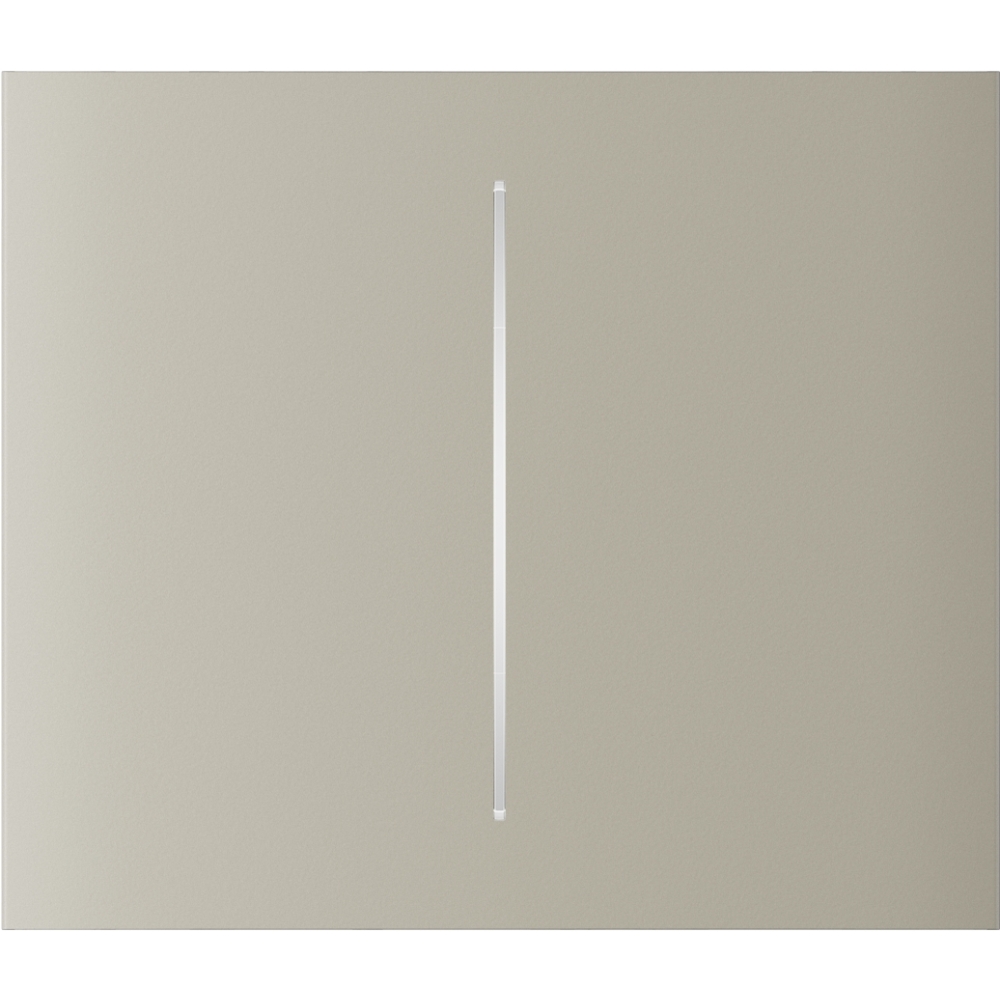 Ajax CenterButton (2-gang) ivory Vertical