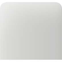 Ajax SideButton (1-gang/2-way) Blanc Vertical