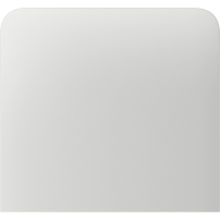 Ajax SideButton (1-gang/2-way) Blanc Vertical