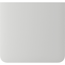 Ajax SideButton (1-gang/2-way) Blanc Vertical