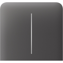 Ajax SideButton (2-gang) grey Vertical