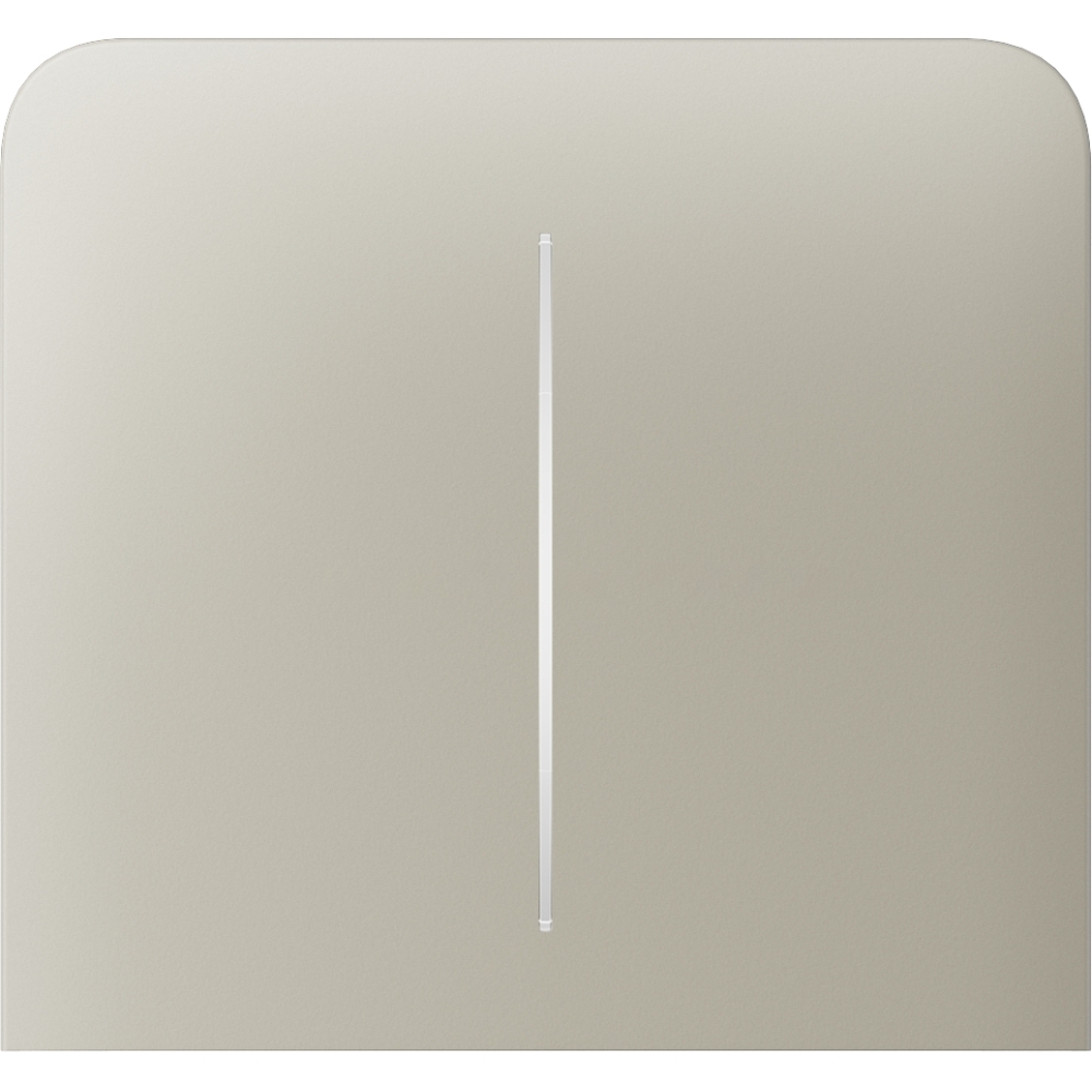 Ajax SideButton (2-gang) ivory Vertical