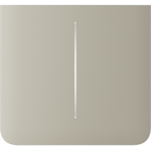 Ajax SideButton (2-gang) ivory Vertical