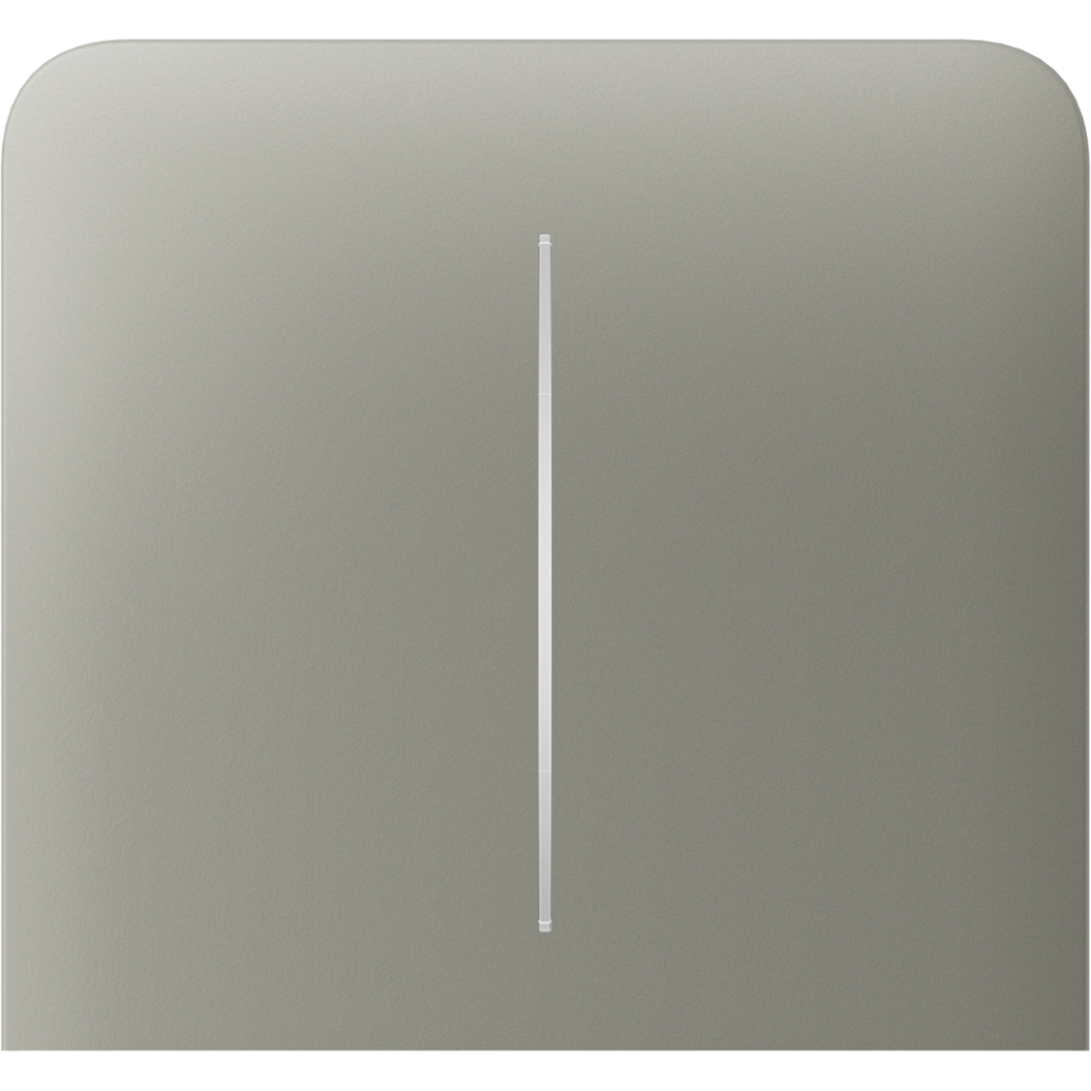 Ajax SideButton (2-gang) olive Vertical