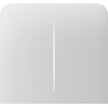 Ajax SideButton (2-gang) Blanc Vertical