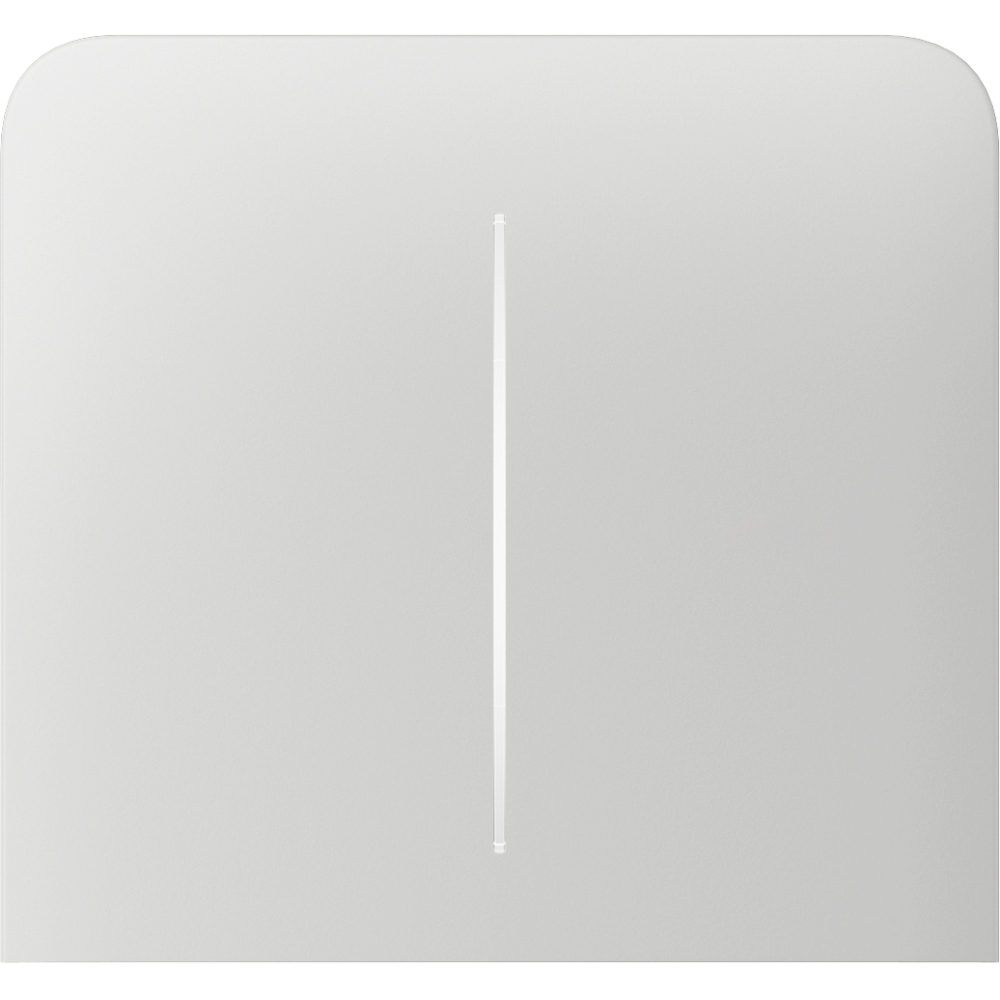 Ajax SideButton (2-gang) Blanc Vertical