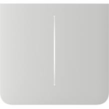 Ajax SideButton (2-gang) Blanc Vertical