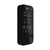 Ajax Keypad Touch Noir