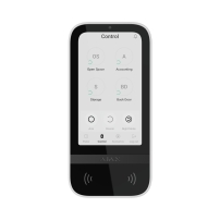 Ajax Keypad Touch Blanc