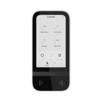 Ajax Keypad Touch Blanc