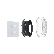 Ajax Holder for Button/DoubleButton Noir