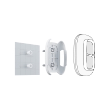 Ajax Holder for Button/DoubleButton Blanc