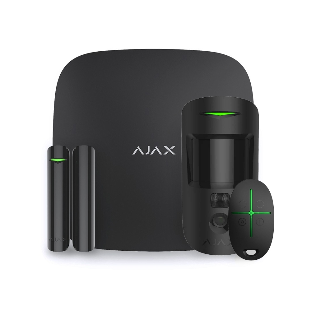 Ajax Hub 2 (2G) Kit CamPhod hdr Noir