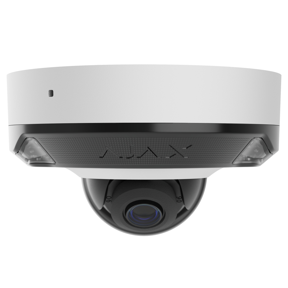 Ajax DomeCam Mini HL (8 Mp/2.8 mm) Blanc