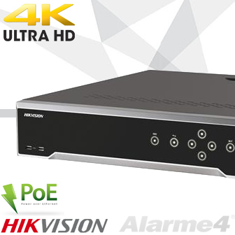 Hikvision - Enregistreurs NVR EasyIP 3.0 (résolution 4K)