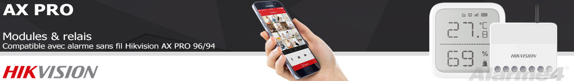 Modules et relais AX PRO