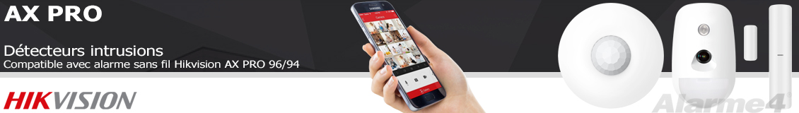 Détecteurs d'intrusion AX PRO