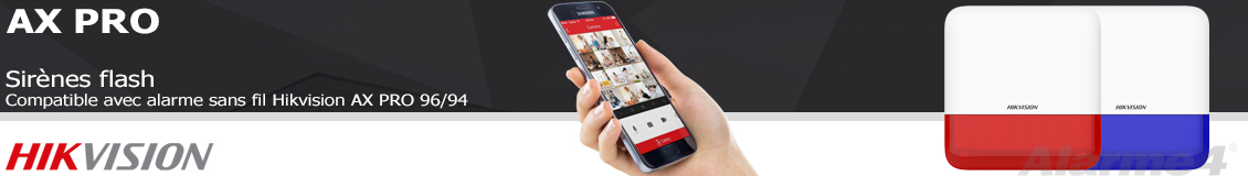 Sirènes sans fil AX PRO