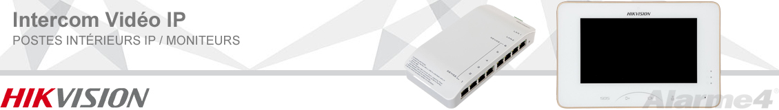Intercom Vidéo IP (Poste intérieur)