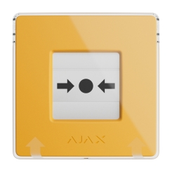 AJAX ManualCallPoint (Yellow) Jeweller 