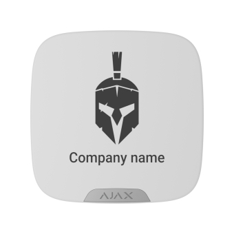 AJAX Brandplate DoubleDeck, BLANC 