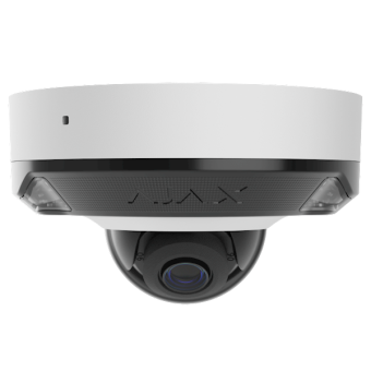 AJAX DomeCam Mini HL 8MP (4mm), BLANC 