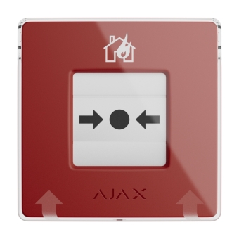 AJAX ManualCallPoint (Red) Jeweller 