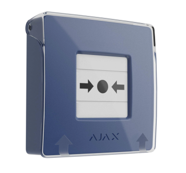 AJAX ManualCallPoint Jeweller, BLEU 