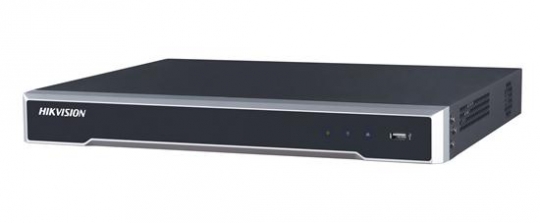 DS-7616NI-K2/16P : Hikvision NVR 16 canaux jusqu'a 8MP (résolution 4K) +16 PoE 