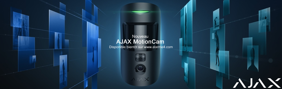 AJAX Motion CAM : nouveau détecteur avec caméra intégrée